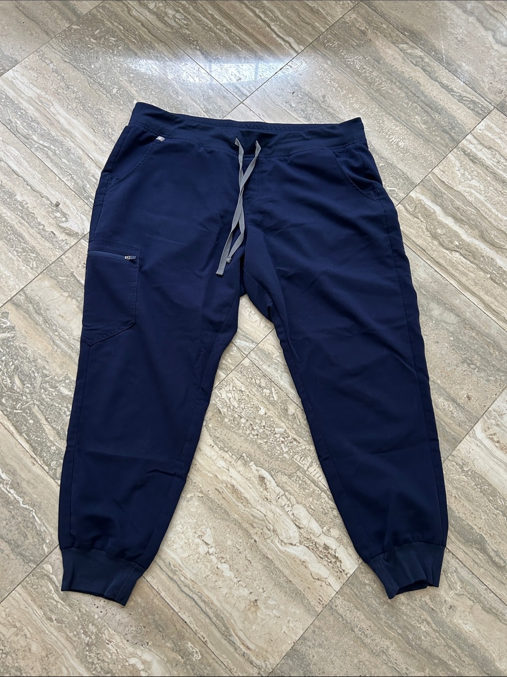 Figs Navy Women's Zamora Jogger Scrub Pant size XL petite